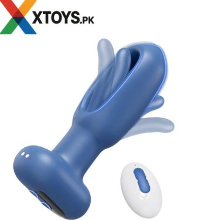 Butt Plug Vibrating Silicone Anal Sex Toy - Xtoys.Pk