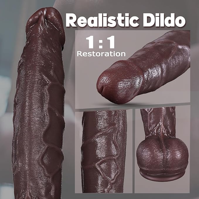 10 Inch Silicone Realistic Dildo